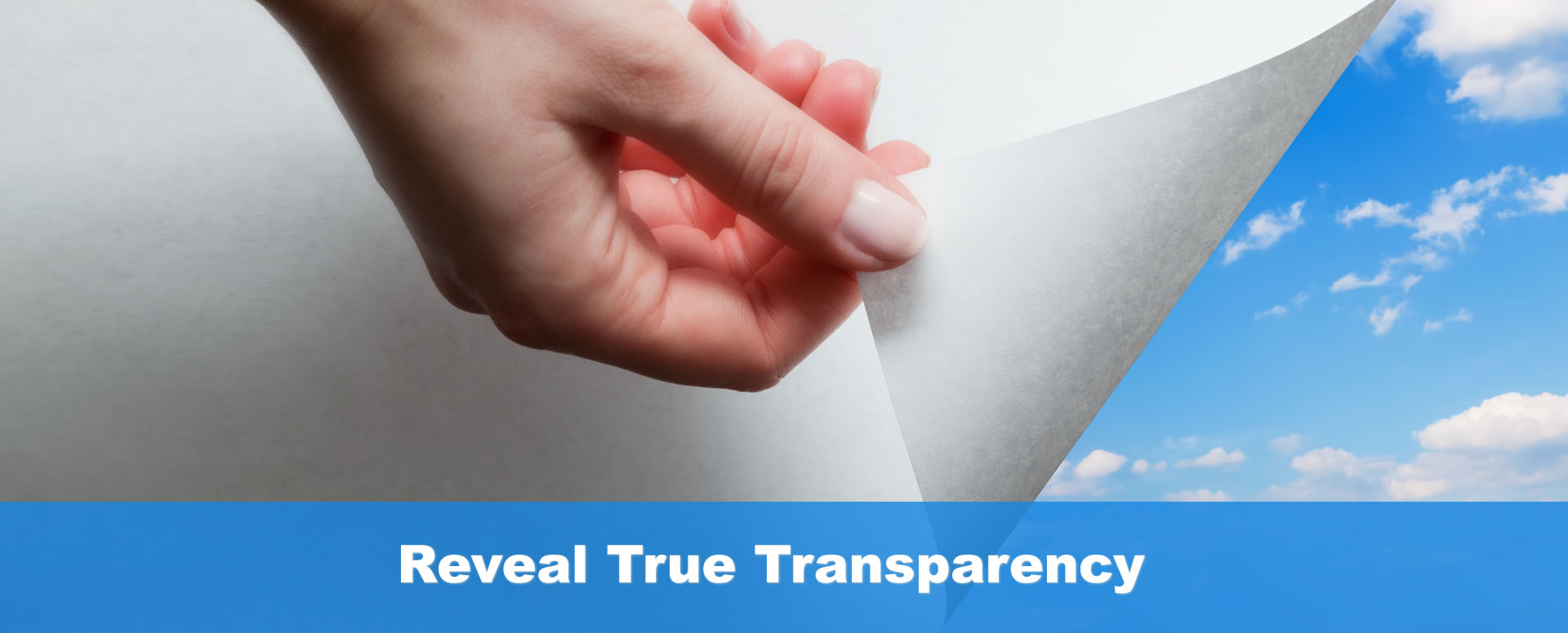 Reveal True Transparency